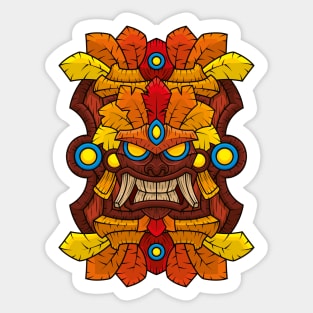 Tiki Mask Ariki Sticker